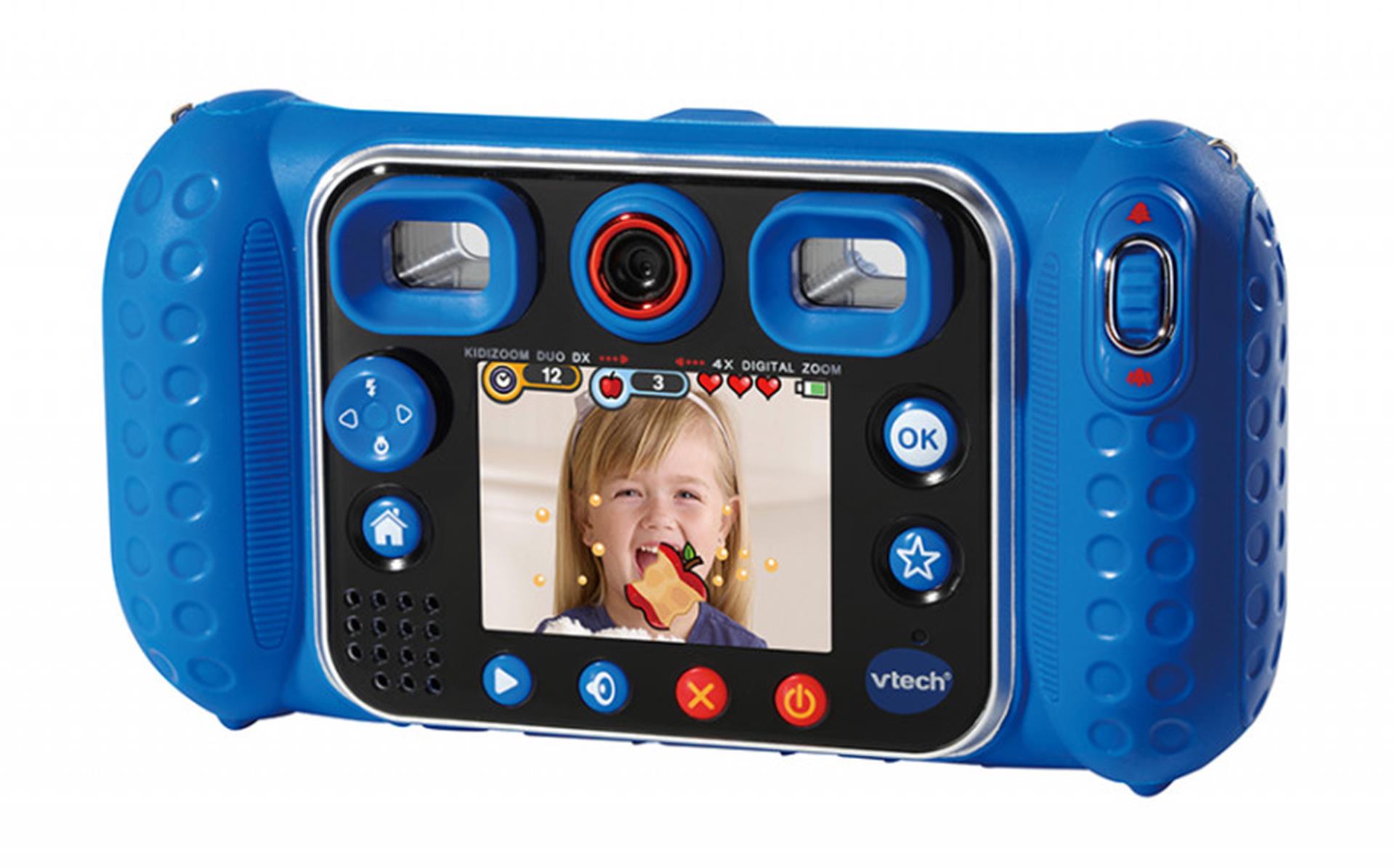 VTech KidiZoom Duo DX kindercamera blauw 4-delig