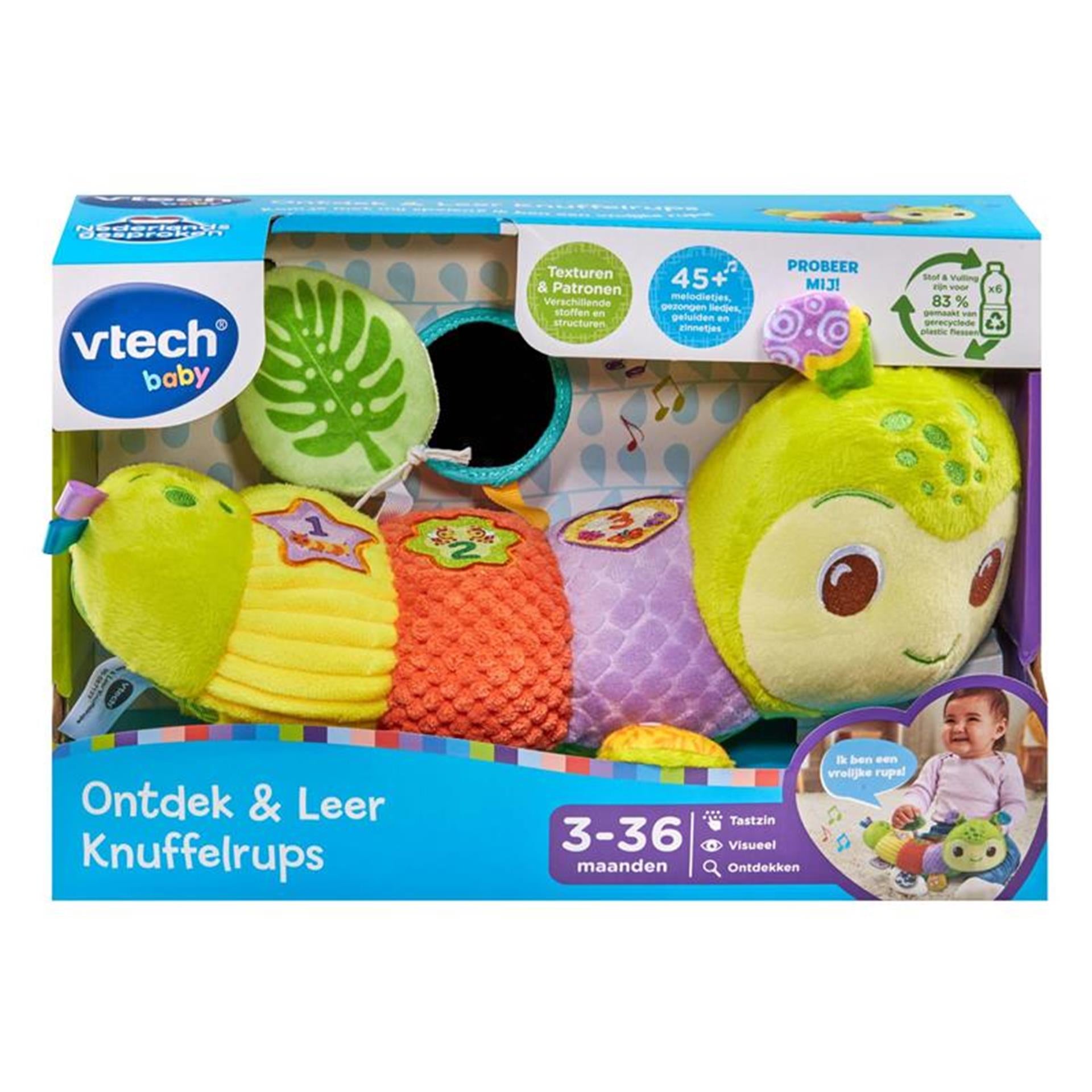 Vtech baby ontdek knuffel leerrups