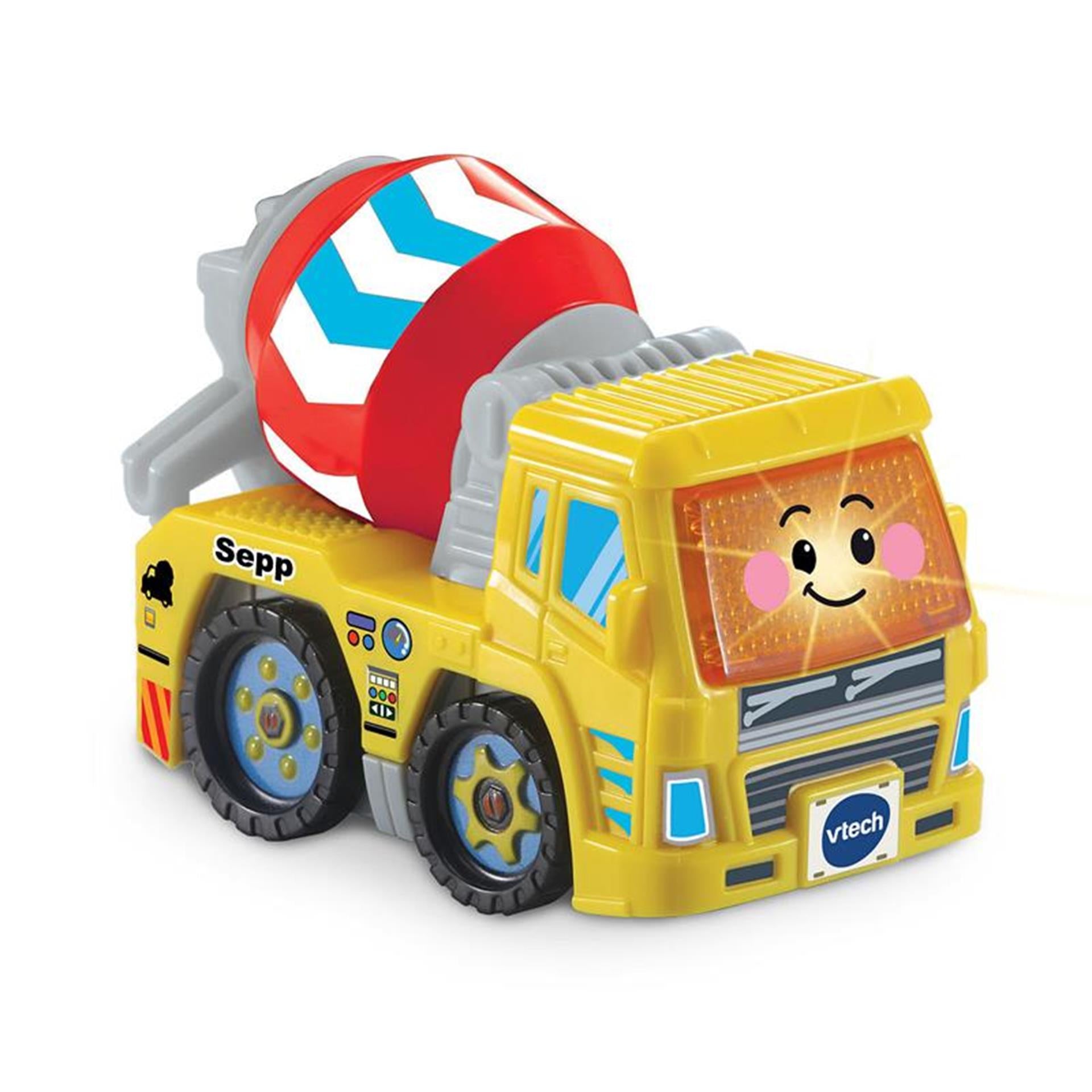 Vtech toet toet auto's sepp cementwagen - interactief speelgoed - speelgoedvoertuig