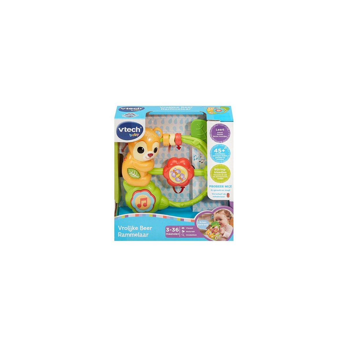 Vtech vrolijke beer rammelaar