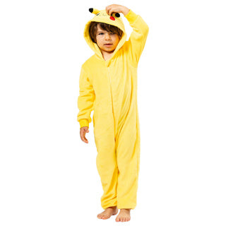 Puch kostuum pikachu onesie 6-8 jaar