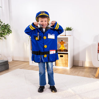 Melissa doug police officer costume role play set