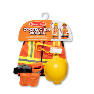 Spinmaster melissa doug construction worker role play costume set