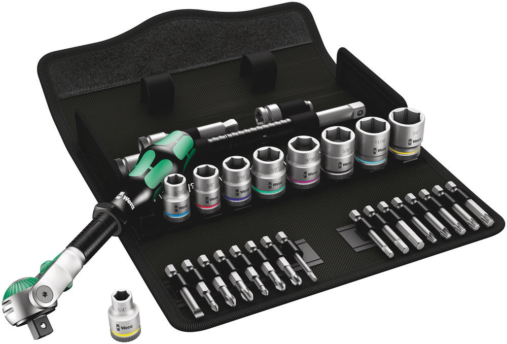 Wera 8100 SB 9 Zyklop Speed ratelset