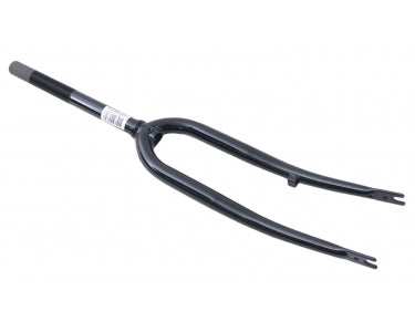 Fourche avant 28 avec tube de direction 1 1 8 - came de frein à tambour - noir brillant