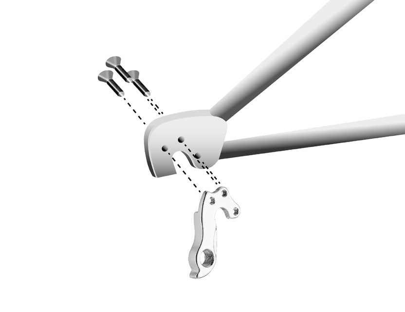 Patte de dérailleur Marwi GH-180 Stevens, Kuota et autres marques