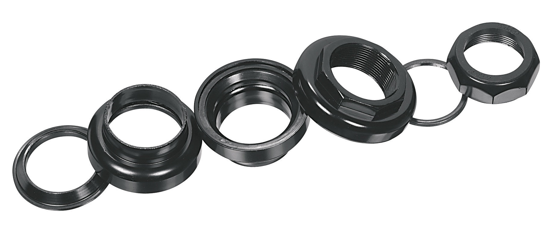 Ergotec balhoofd normaal zwart 22,2 30,2 26,4 66601