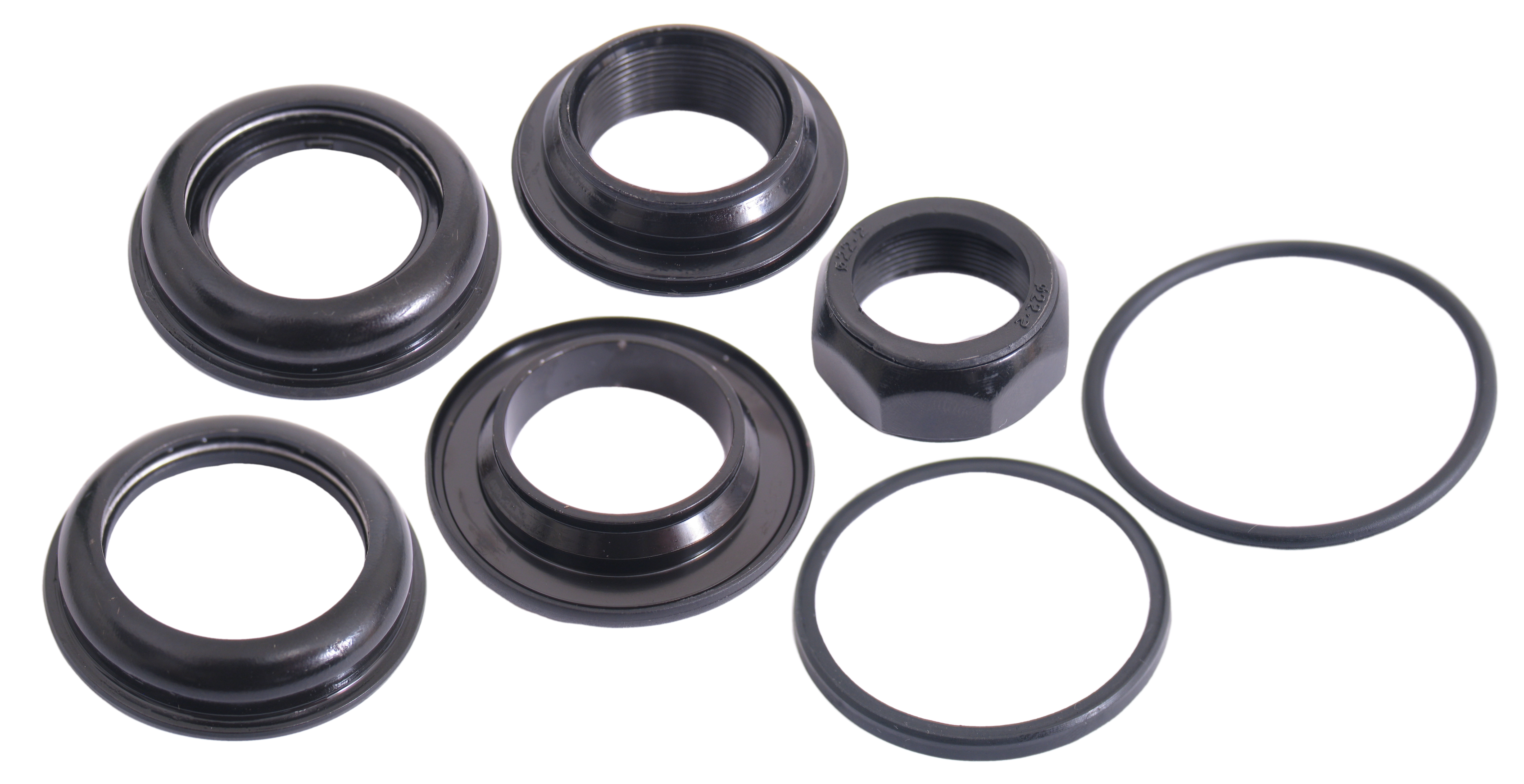 balhoofdstel MHS zonder dop 1 inch zwart