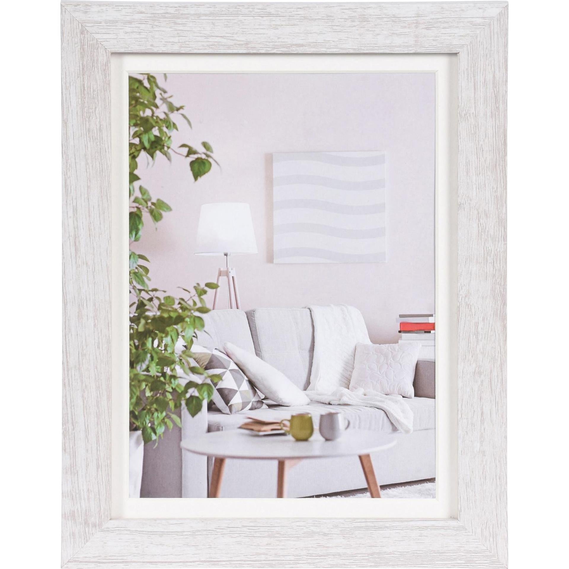 Henzo fotolijst modern 15x20cm wit