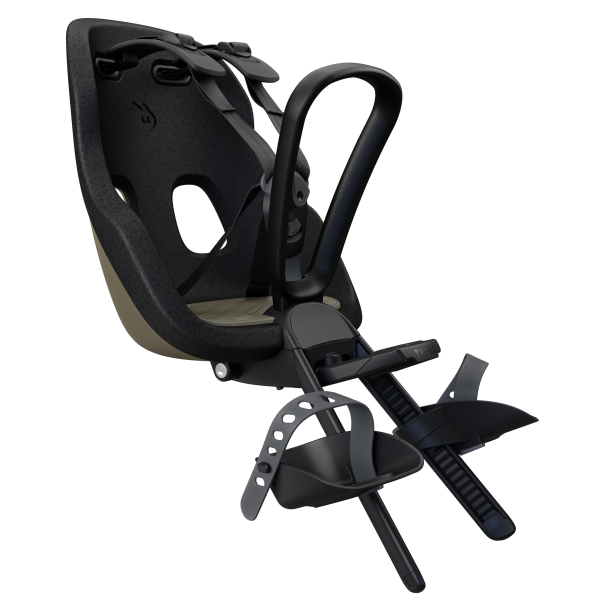 Thule yepp nexxt 2 mini - fietsstoeltje - voorzitje - deep khaki