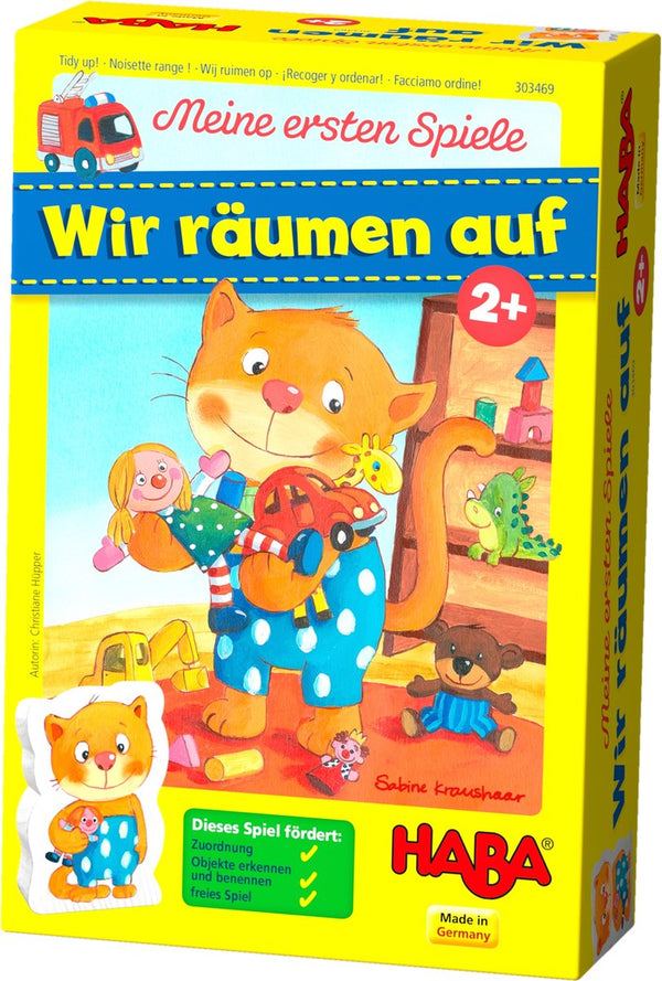 Haba kinderspel wir räumen auf (du)