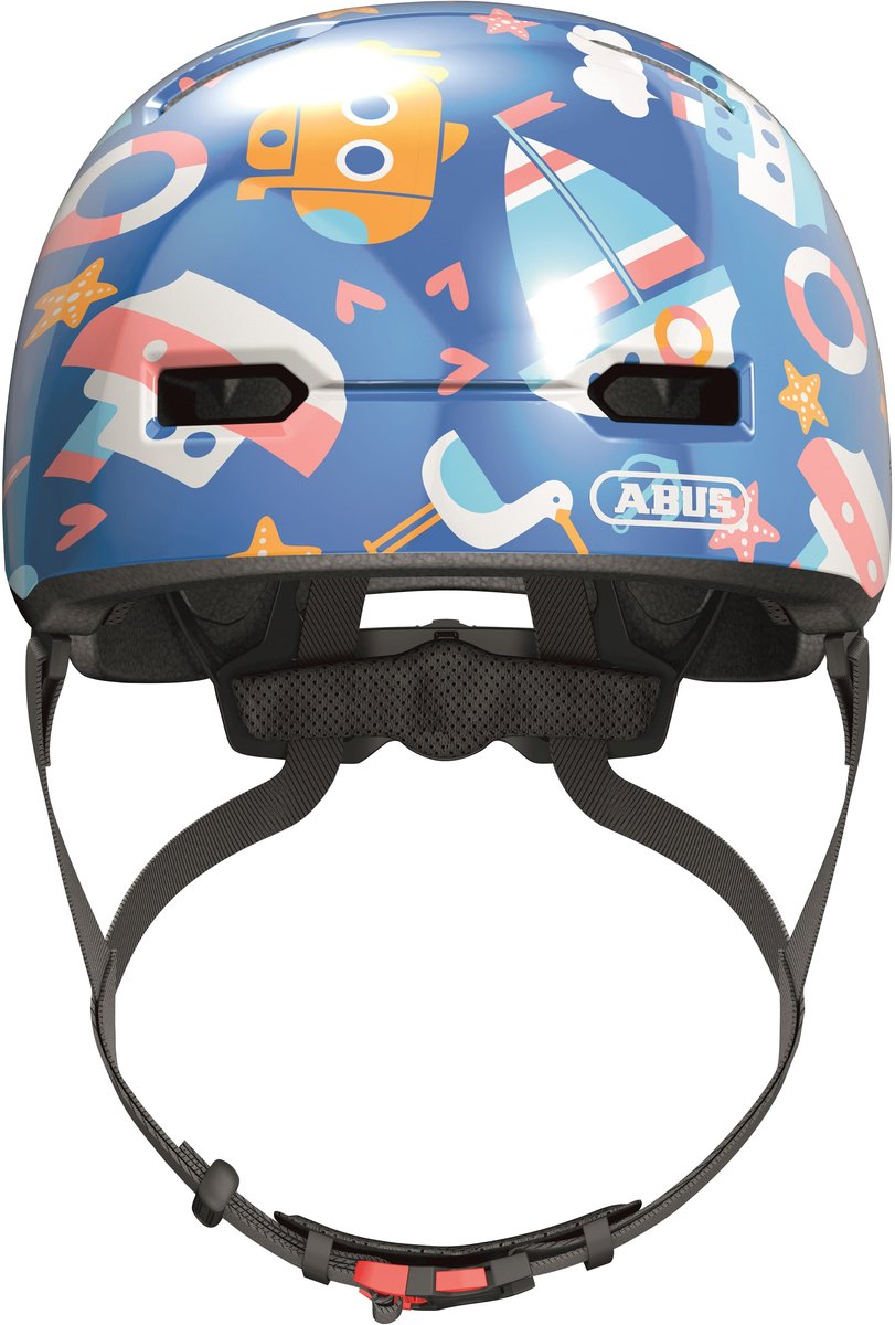 Abus stuurstand Skurb Kid Blauw zeilGoud M 50-55cm