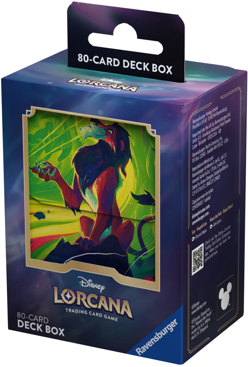 Disney Lorcana deckbox 1 golf 6