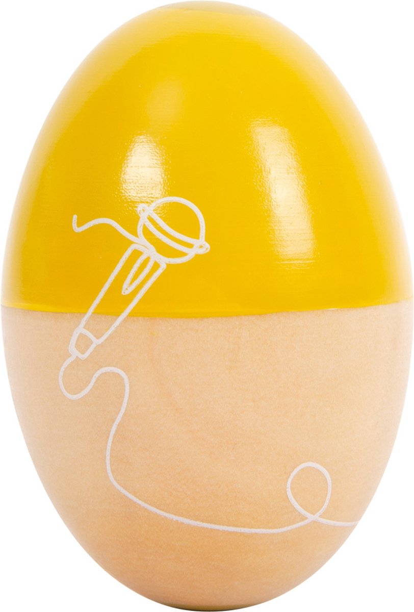 Small foot - wooden musical eggs groovy beats, 5 pieces.