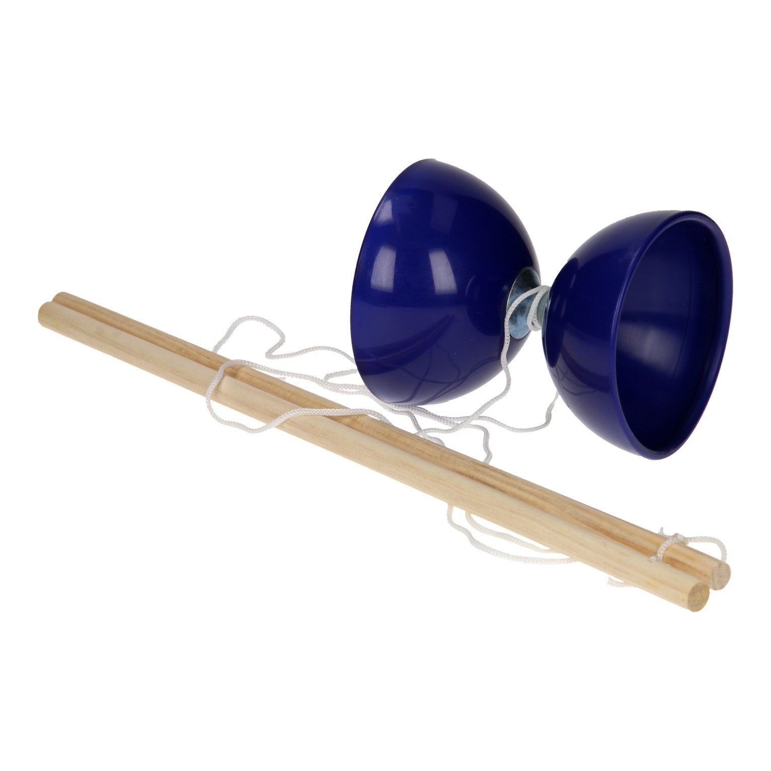 Speelplezier diabolo met houten stokken