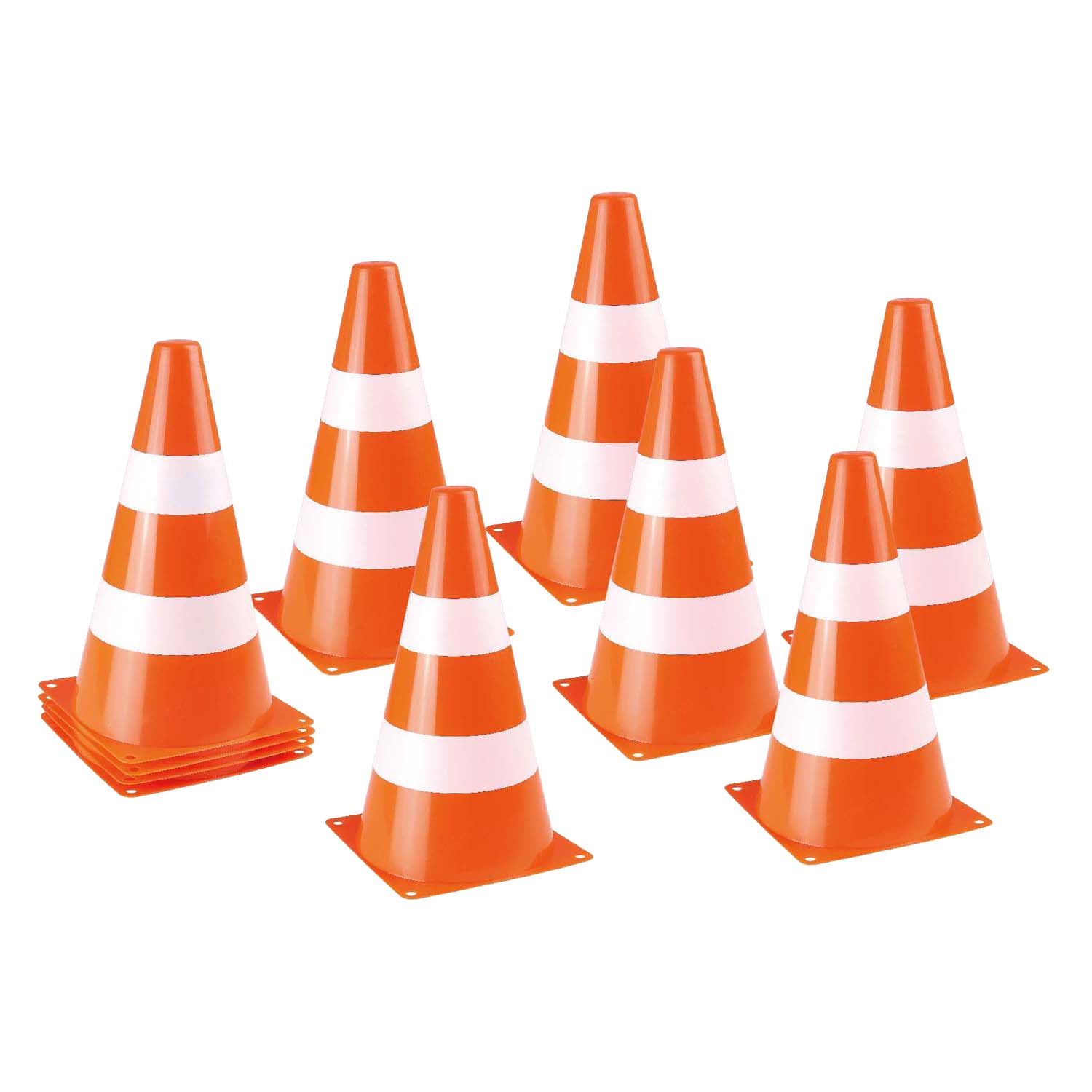 Playfun grote pylonnen, 10st.