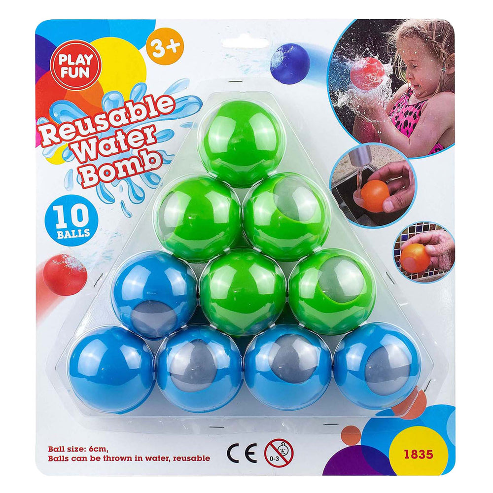 Speelplezier hervulbare waterballen, 10st.