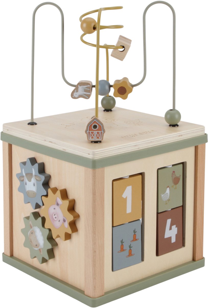 Little dutch - activiteitenkubus fsc - little farm