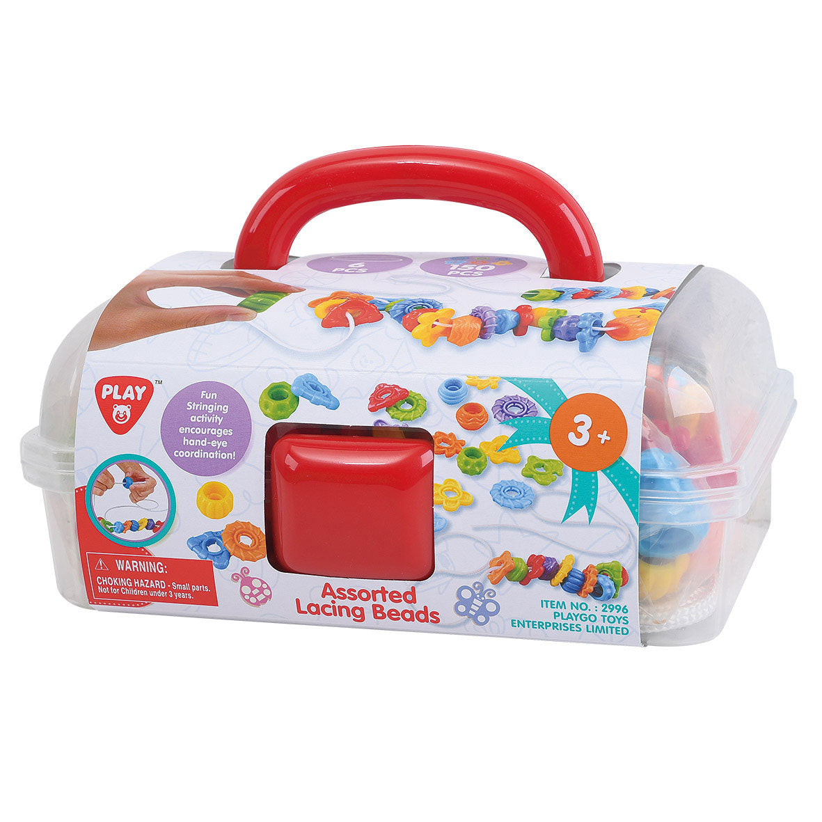 Speel Rijgkralen in Koffer, 150dlg.