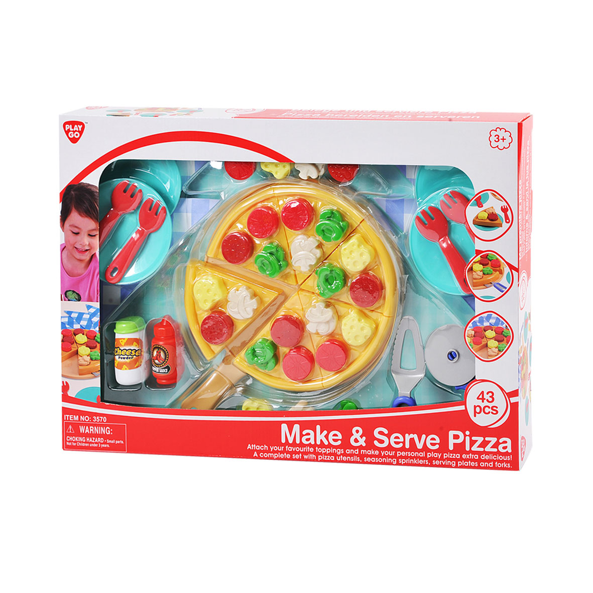 Speel pizzaset