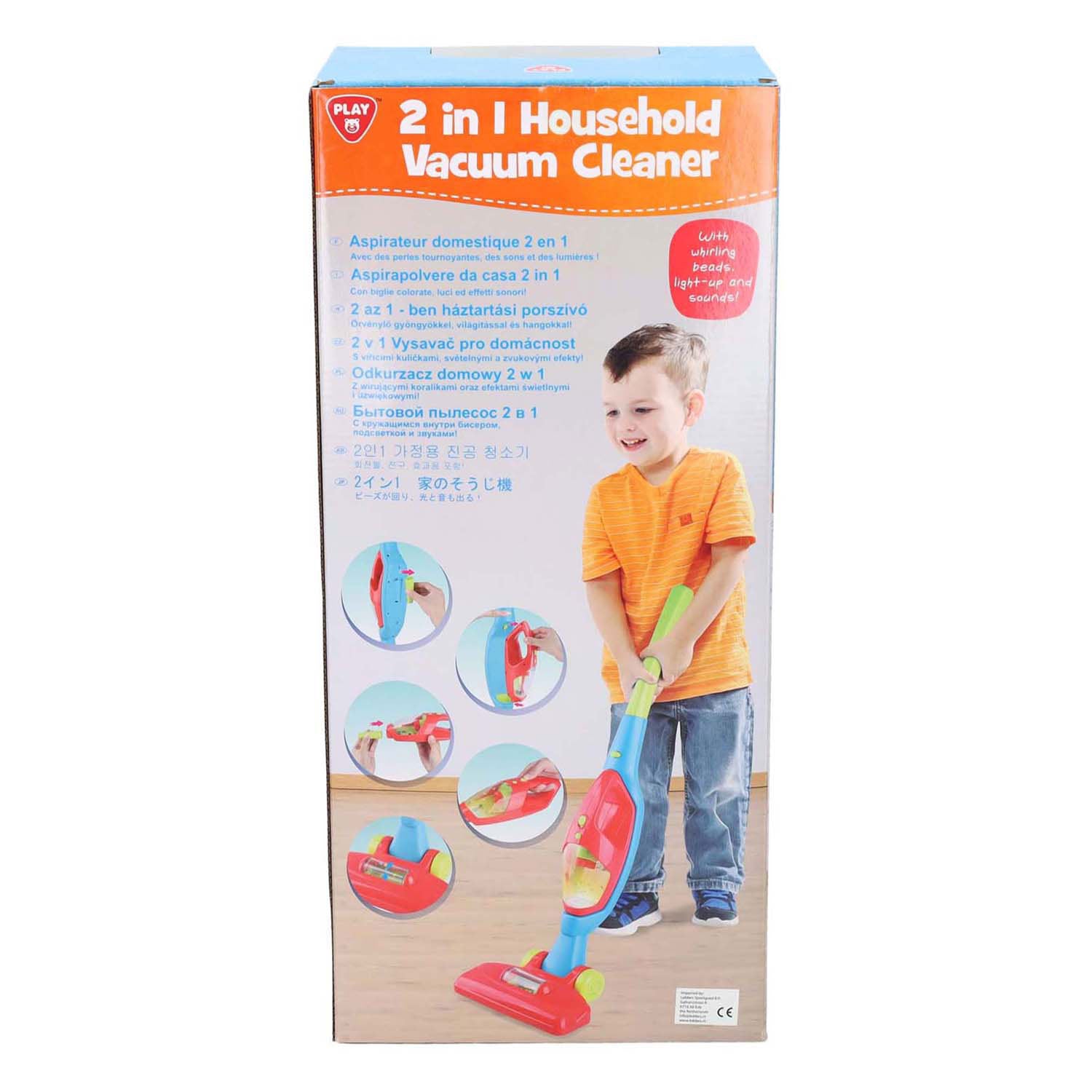 Speel Stofzuiger, 2in1