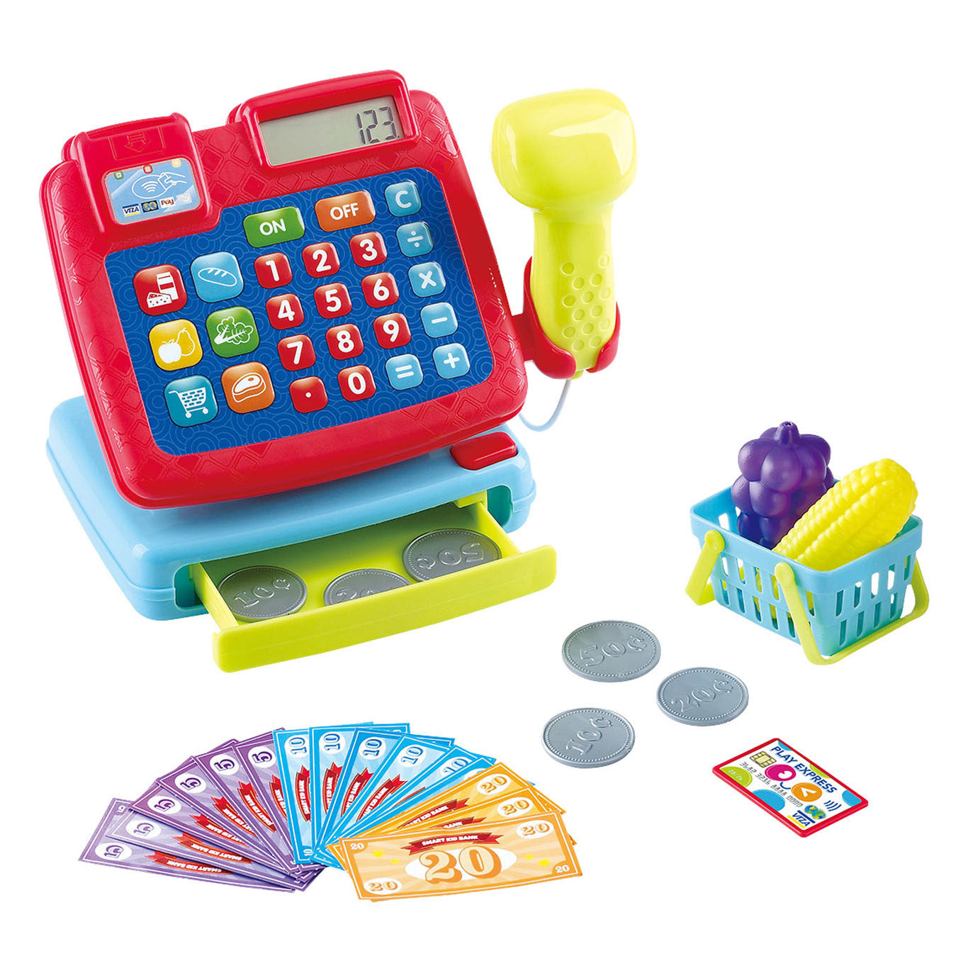 Speel Kassa met Accessoires, 26dlg.