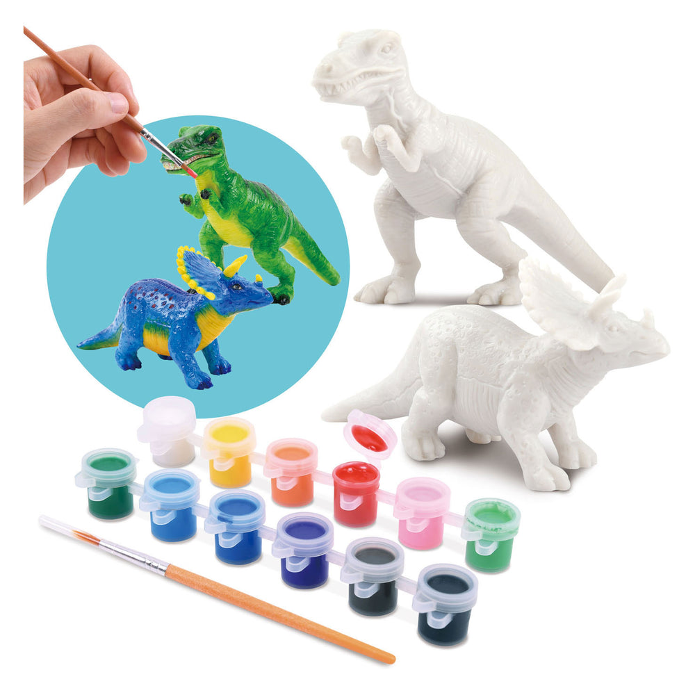 Speel verf je eigen dino's, 15dlg.