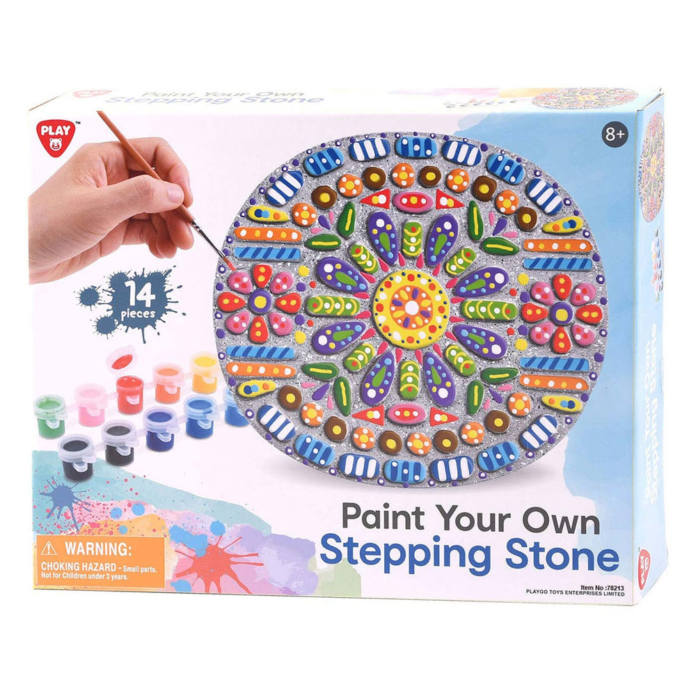 Speel Verf je eigen Cementen Stepping Stone, 14dlg.