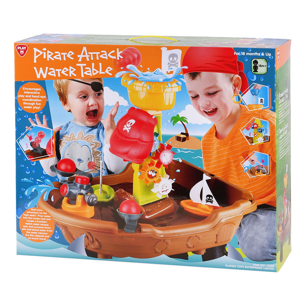 Speelwatertafel piratenschip, 20dlg.