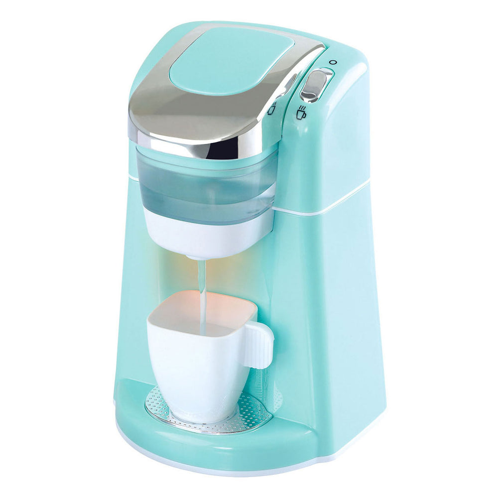 Speel koffiemachine blauw met kopjes, 4dlg.