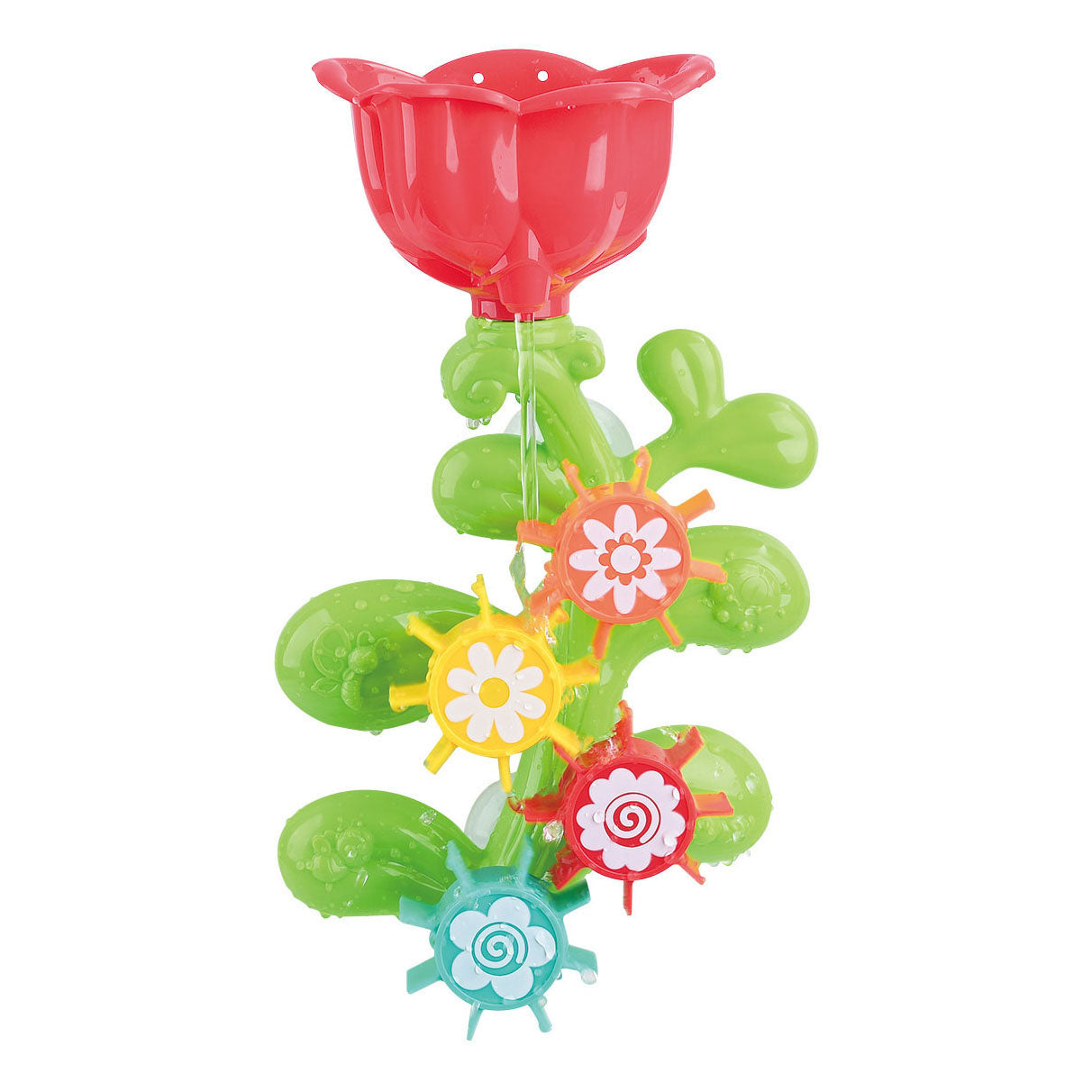 Playgo badspeelgoed bloemen watermolen