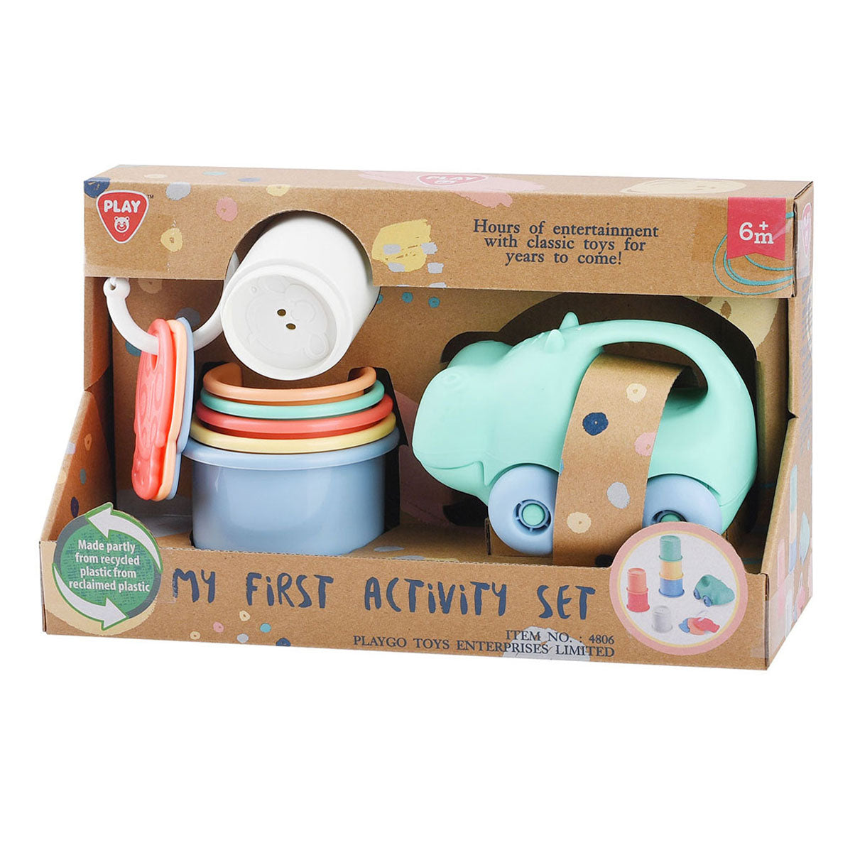 Speel mijn eerste babyactiviteiten speelset, 8dlg.