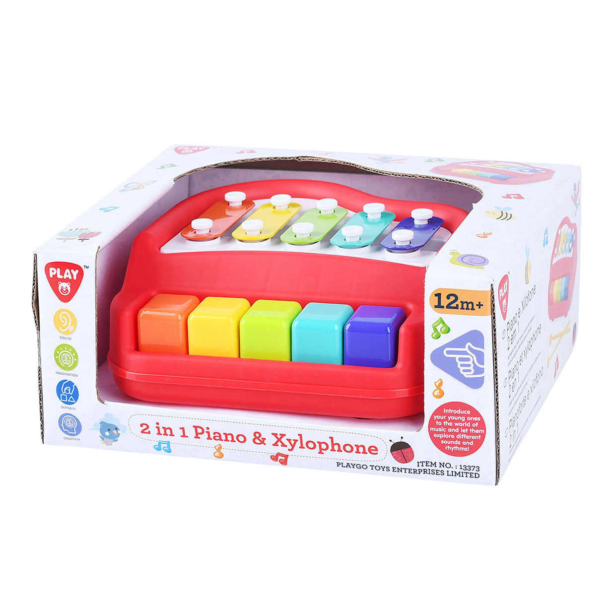 Speel 2in1 piano en xylofoon