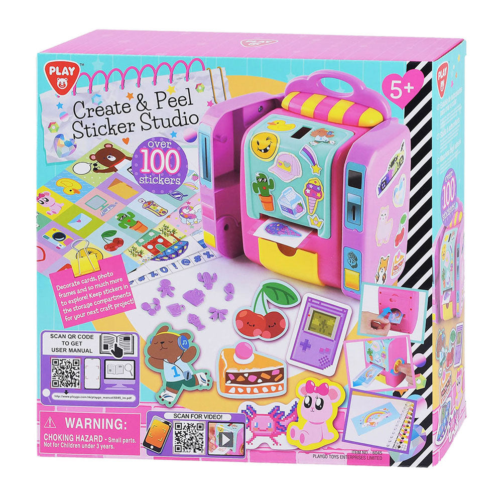 Speel stickerstudio maak je eigen stickers, 100 stickers