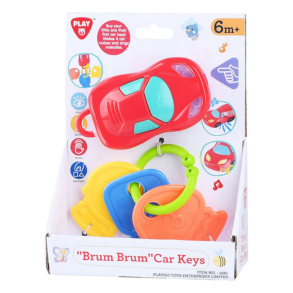 Speel brum brum autosleutels, 5dlg.