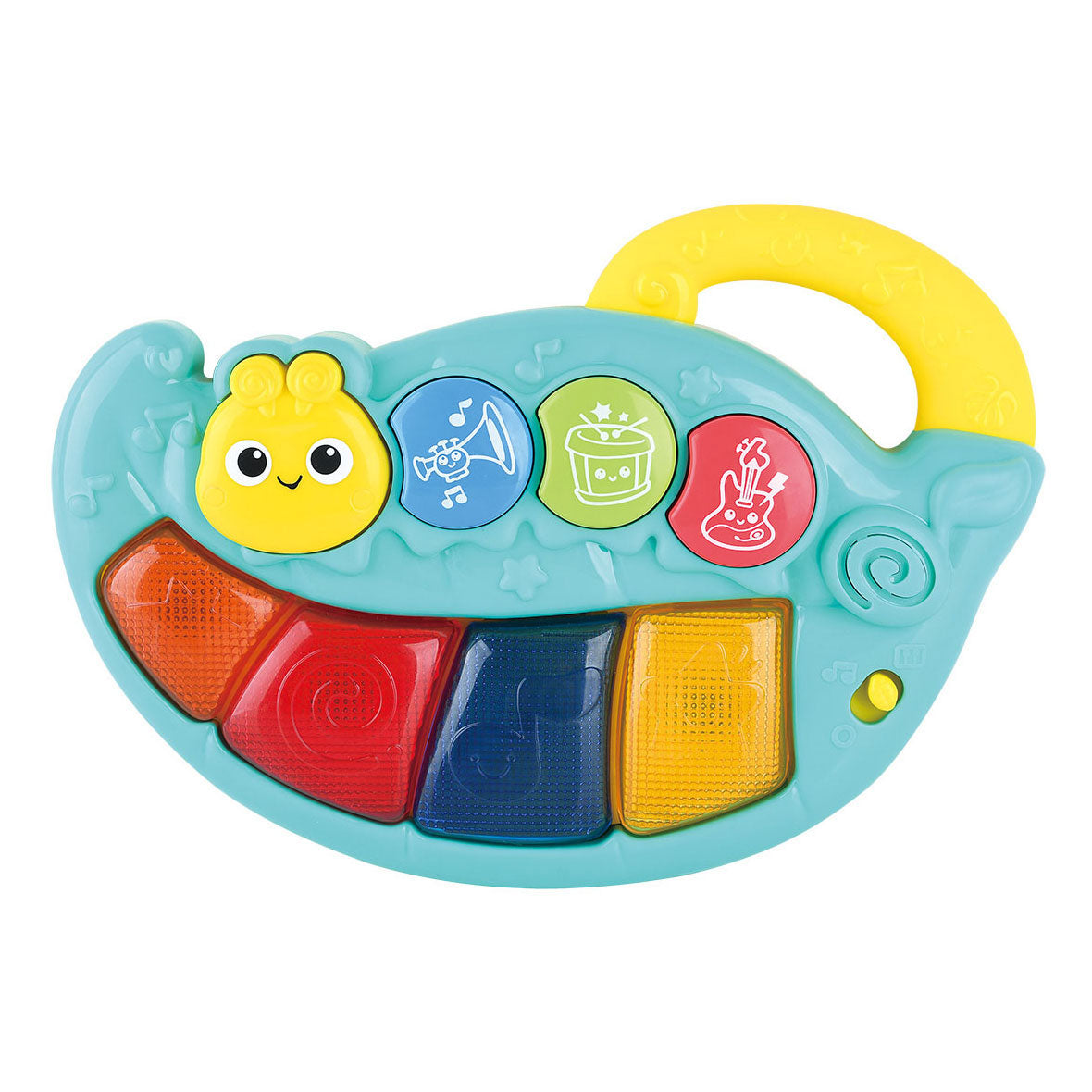 Speel baby toetsenbord rupsen