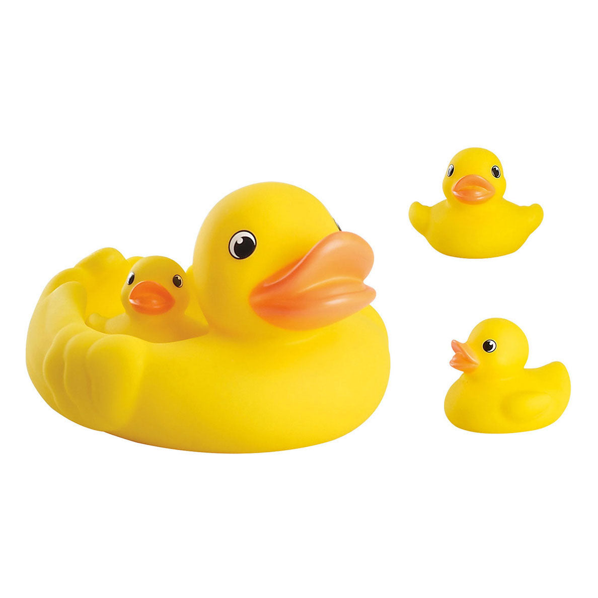 Speel spetterende eendenfamilie, 4dlg.
