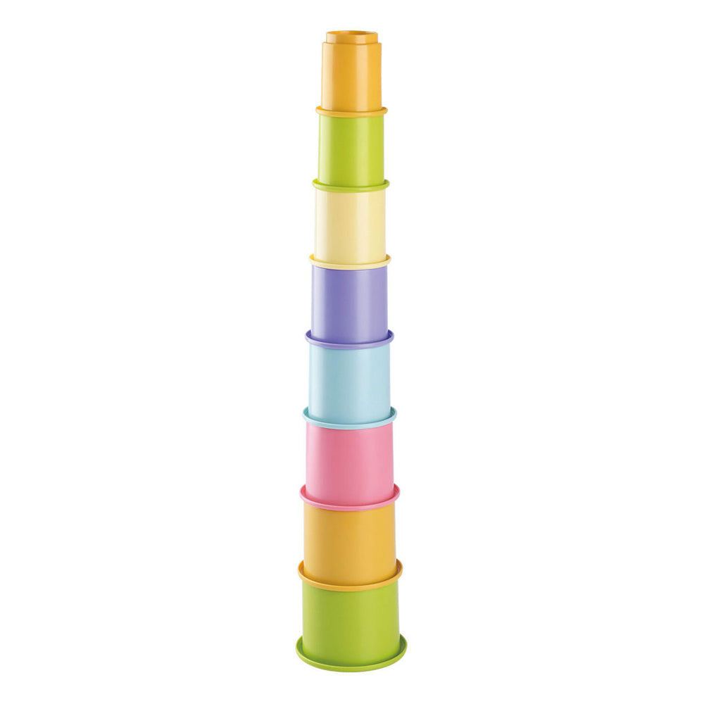Speel stapelblokken kleur, 8dlg.