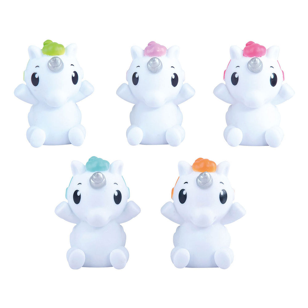Playpop vingerpetjes eenhoorn, 5st.