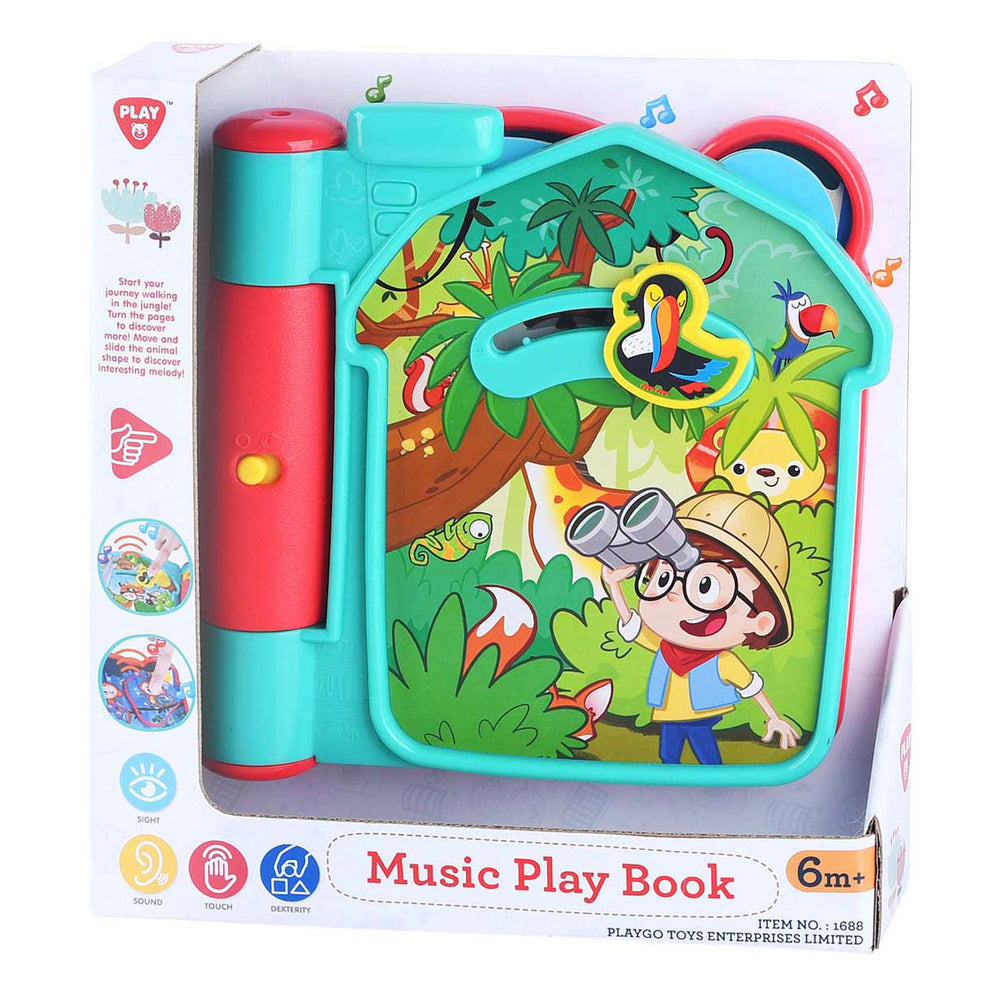 Speel geluidenboek jungle