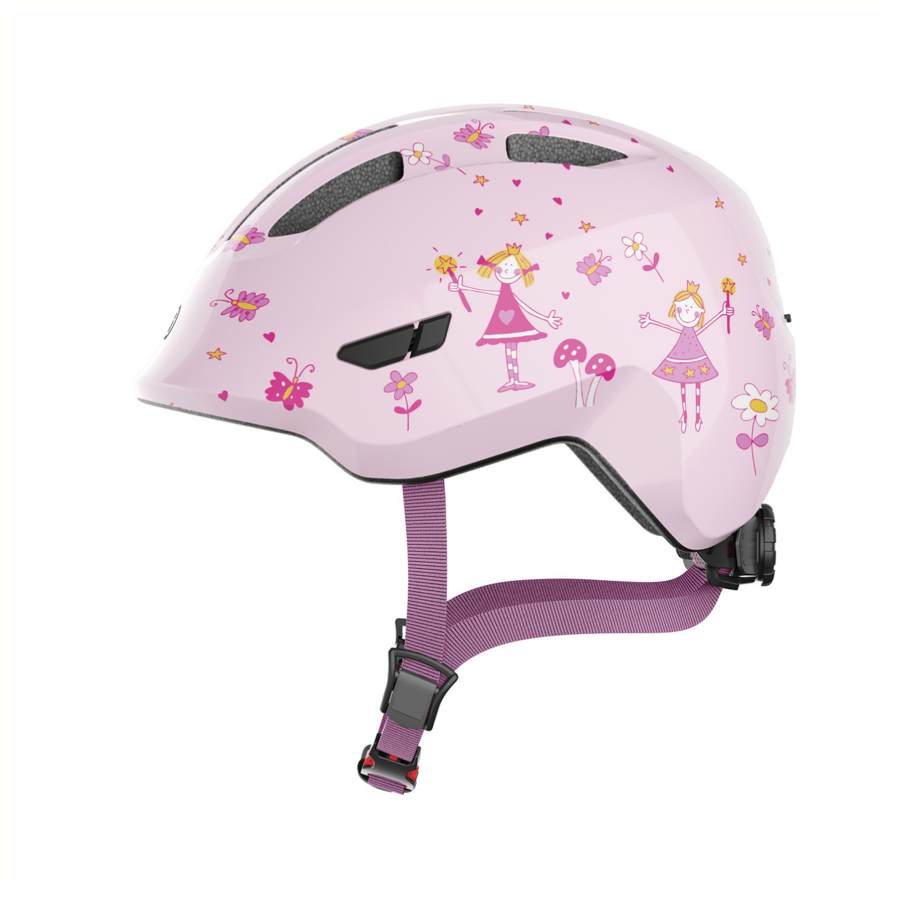 Abus helm Smiley 3.0 rozenprinses M 50-55cm
