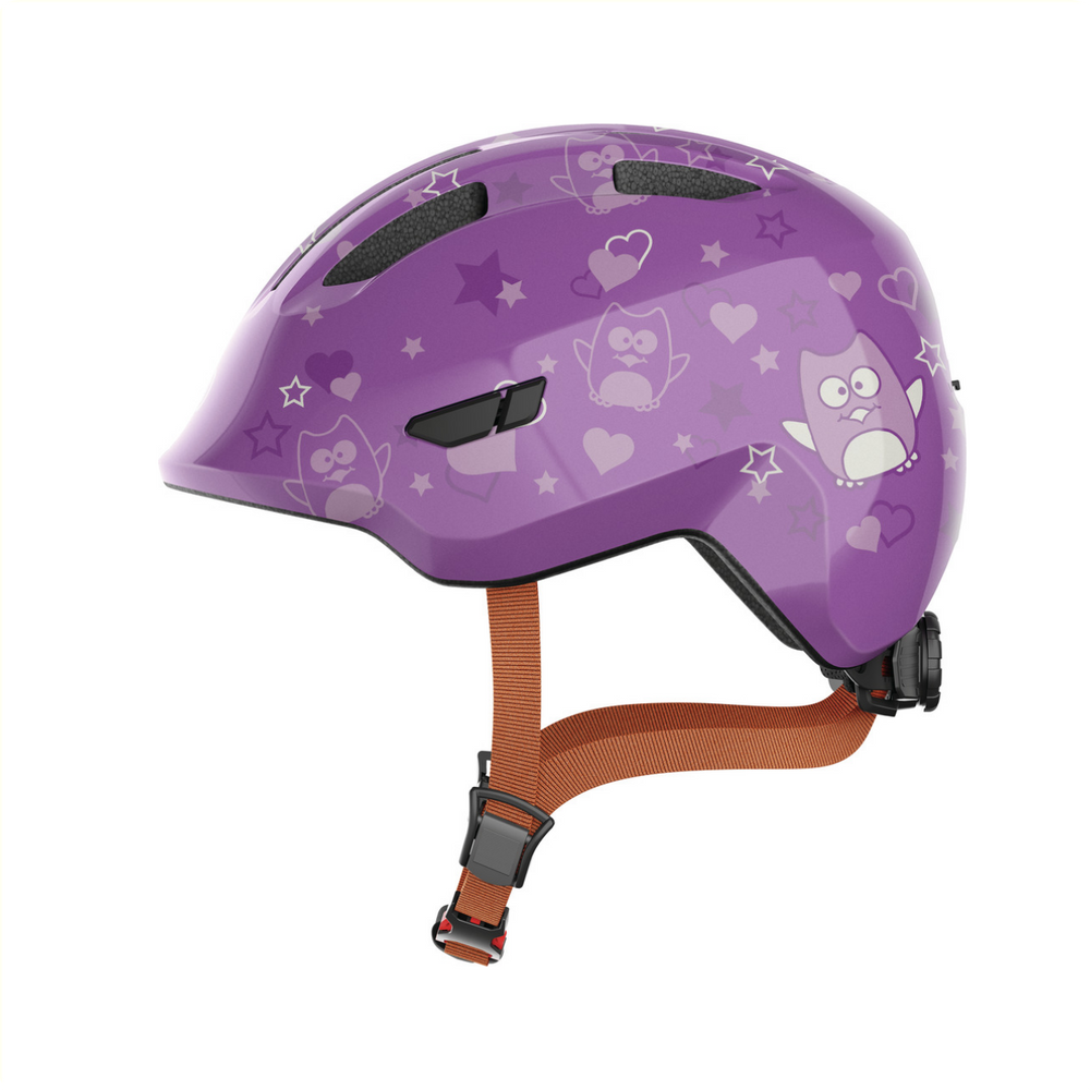 Abus helm Kind Smiley 3.0 paars prinses S (45-50cm)