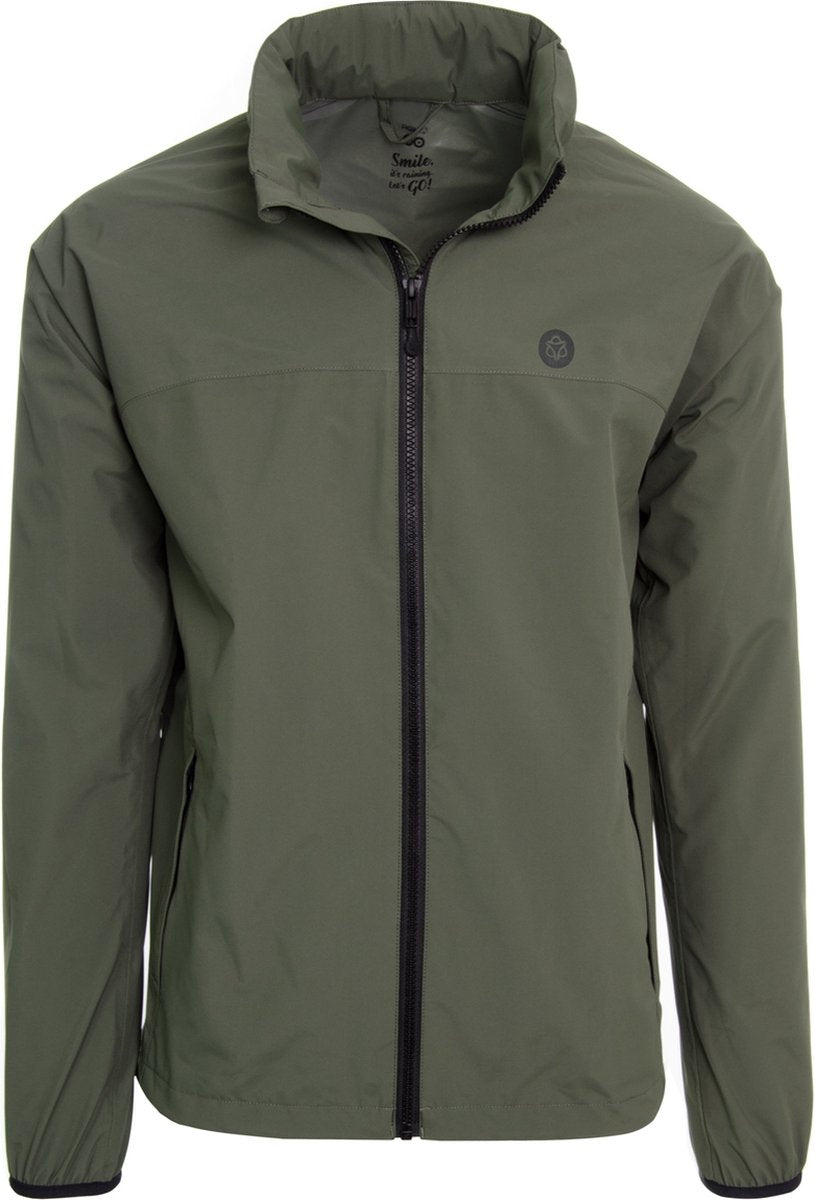 Agu go regenjas essential army green