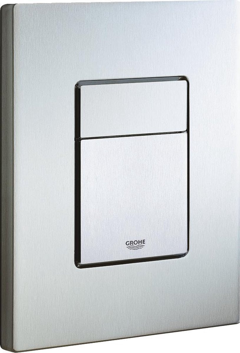 Grohe skate cosmopolitan - bedieningspaneel - dualflush - rvs