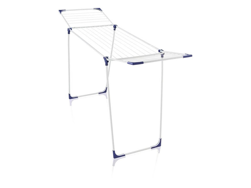 Leifheit 81621 classic 180 massief droogrek wit blauw