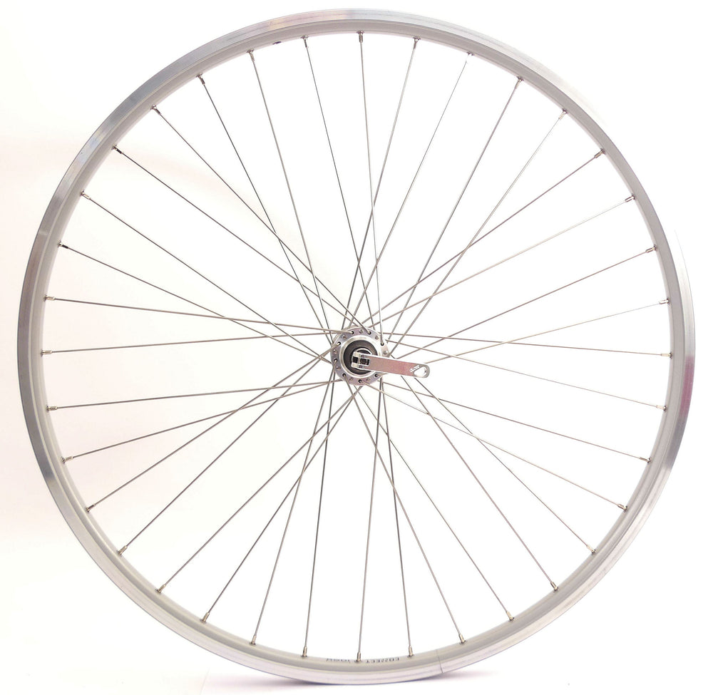 Rodi achterwiel connect 28 8 9 10 speed 622 x 19 met snelspanner en rvs spaken - zilver