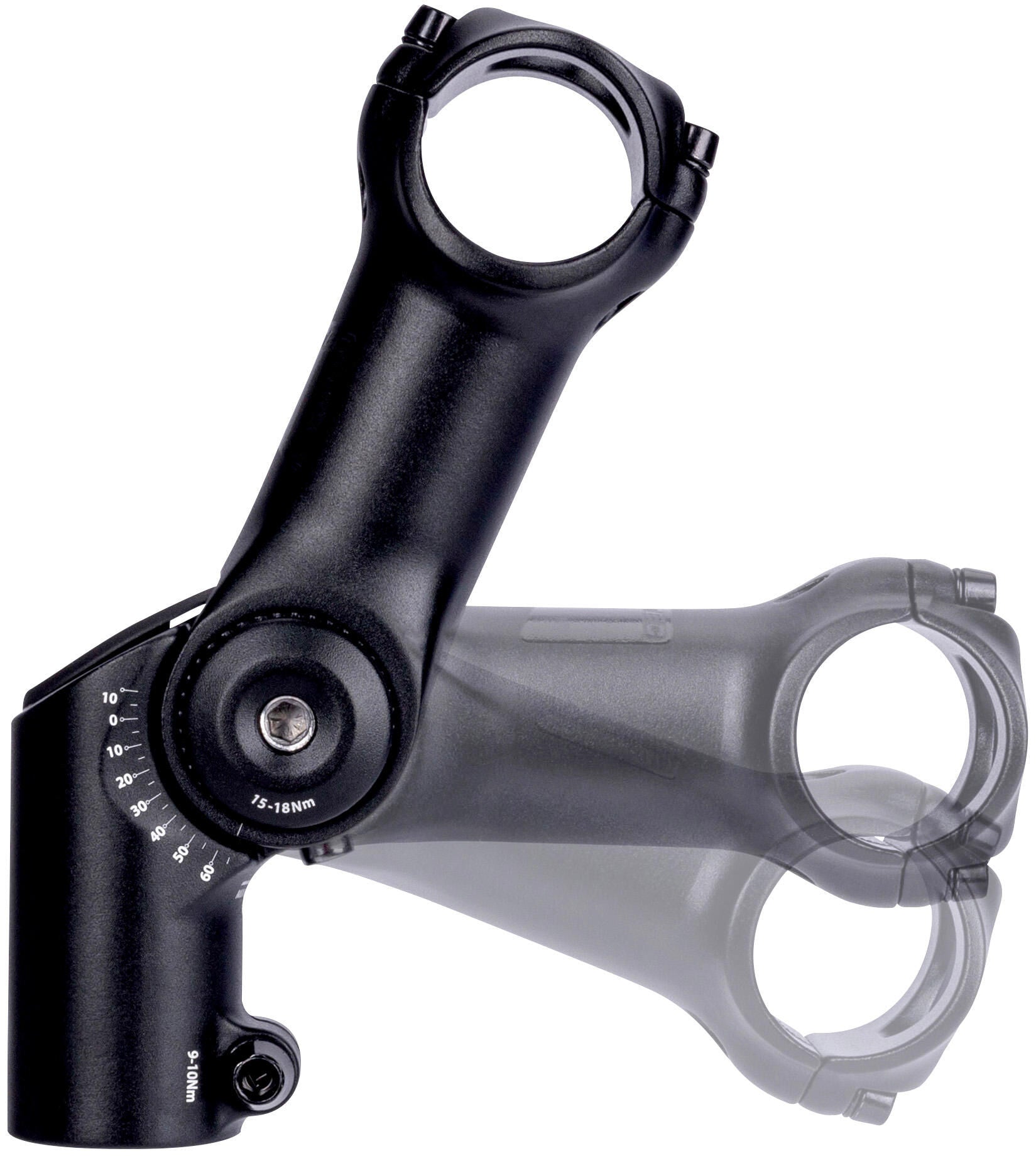 Contec voorbouw seto hybrid ct stem seto hybrid adj. 25,4 28,6x110mm, black