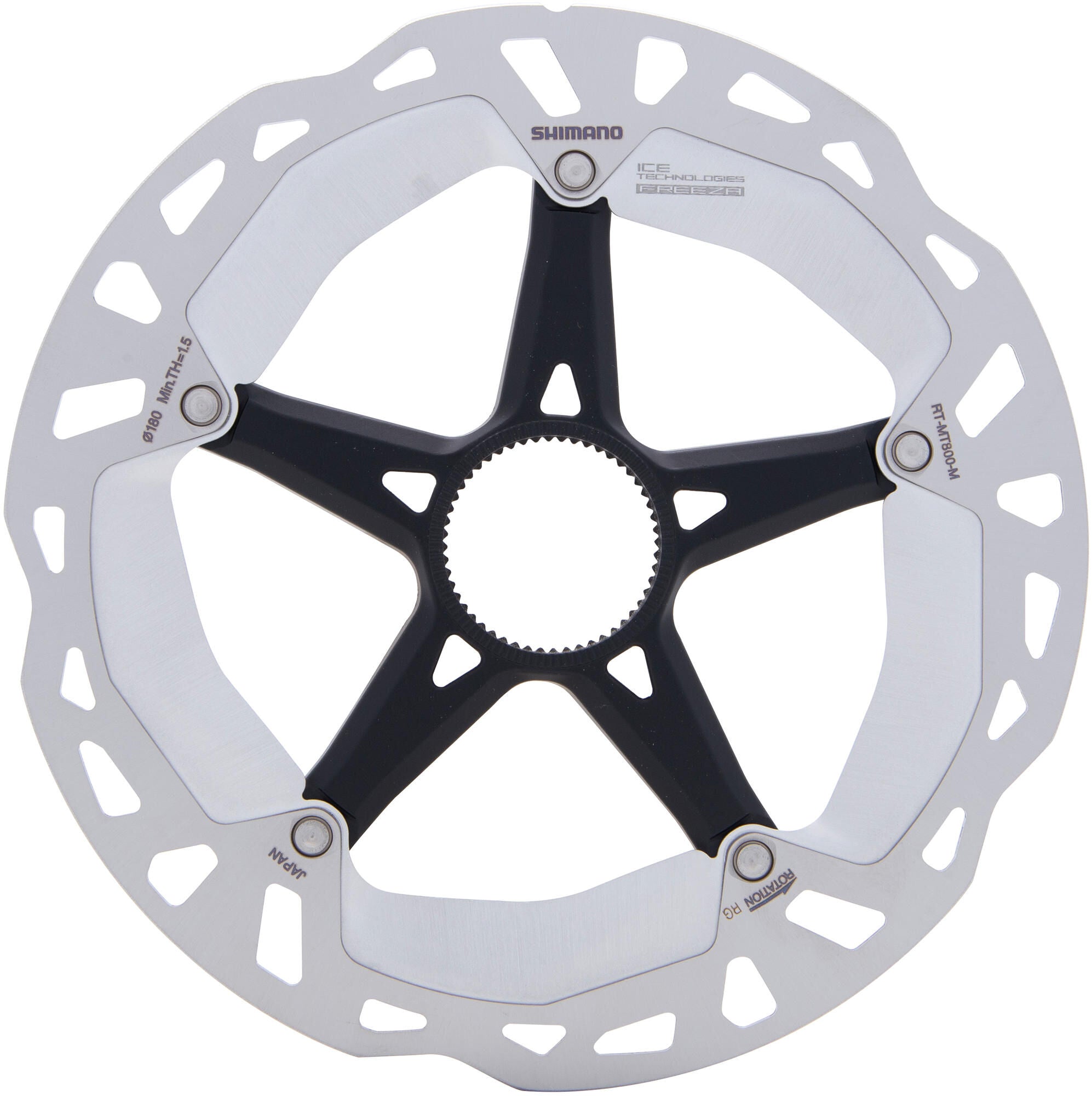 Disque de frein Shimano (lâche) XT 180mm center-lock IRTMT800ME