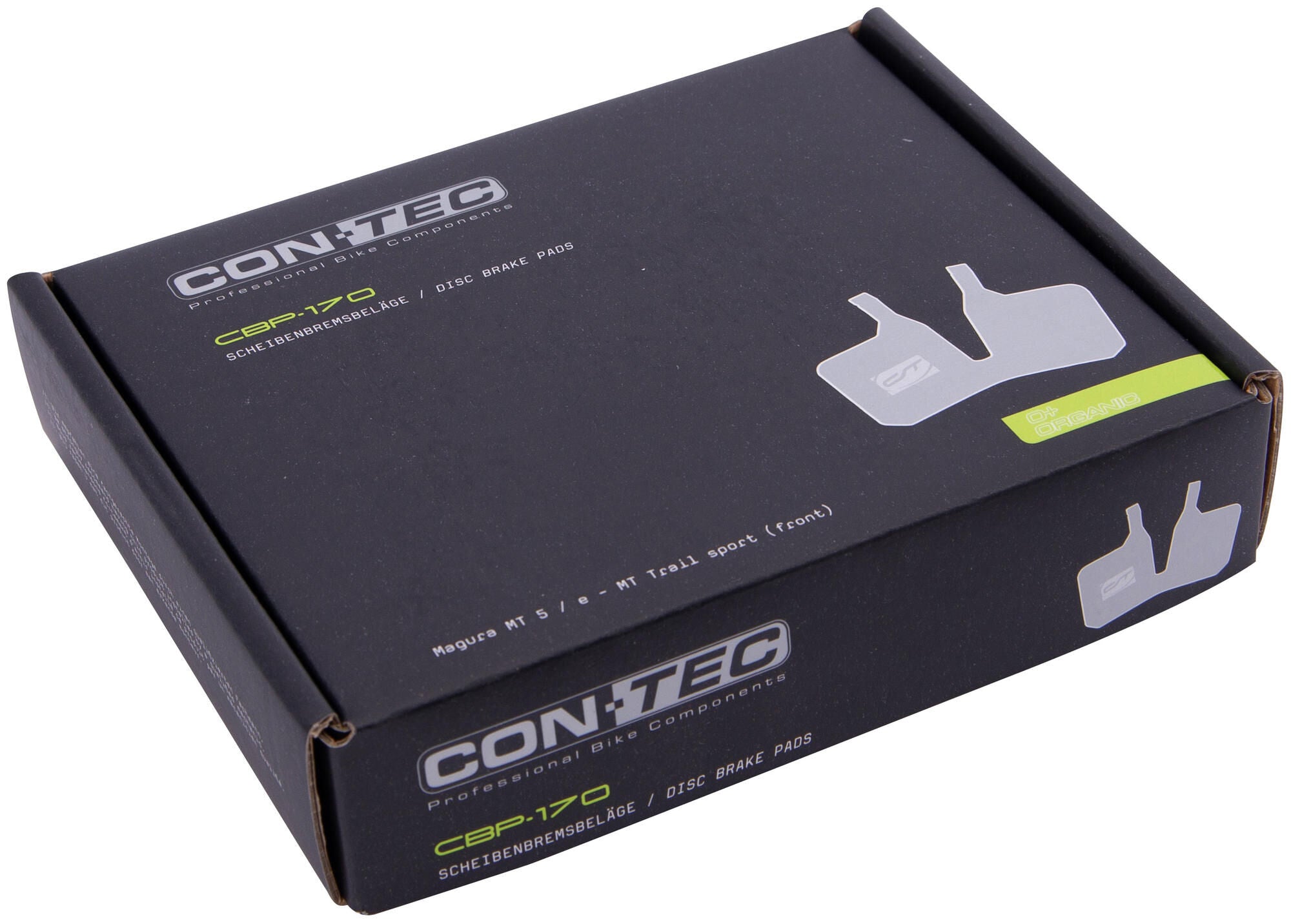 Contec schijfremblok discstop+ cbp-170 ct disc brakepad cbp-170 organic, box 25pr