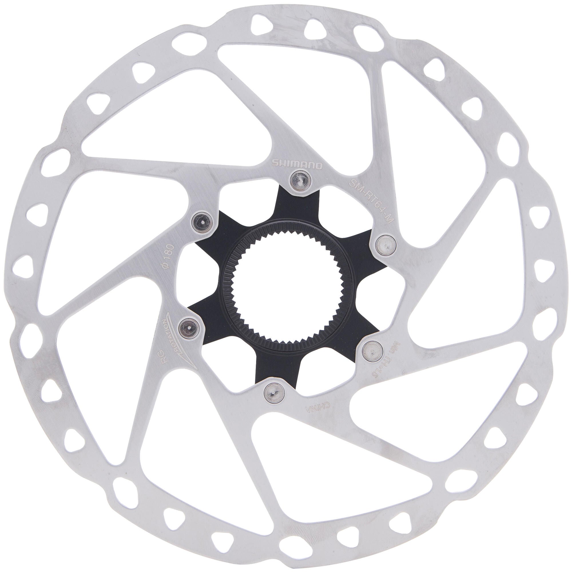 Shimano remschijf deore sm-rt64 rotor shim. deore slx 180mm cl sm-rt64